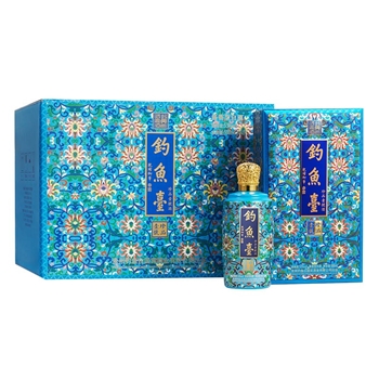 钓鱼台 珍品一号 珐琅彩